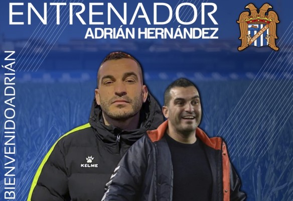 Adrián Hernández es el nuevo entrenador del Águilas tras dejar el banquillo del Yeclano