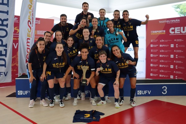 La UCAM sigue arrollando como Universidad con 187 medallas nacionales