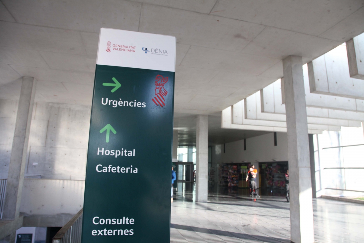 Un prófugo de la justicia belga se refugia en el Hospital de Dénia como paciente 
