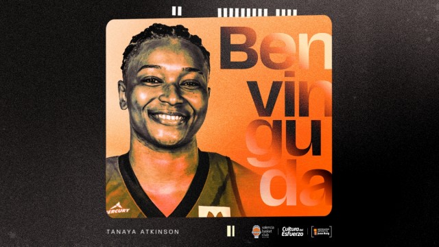 Tanaya Atkinson se incorpora temporalmente a Valencia Basket 