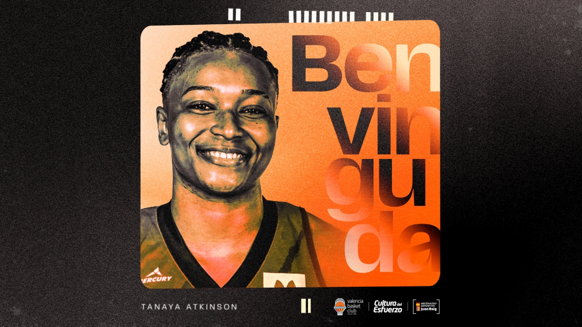 Tanaya Atkinson se incorpora temporalmente a Valencia Basket 