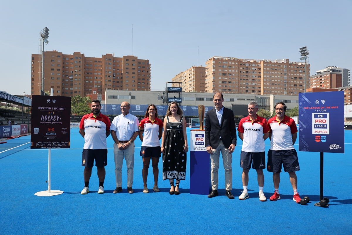La FIH Pro League 2025 se presenta en Valencia