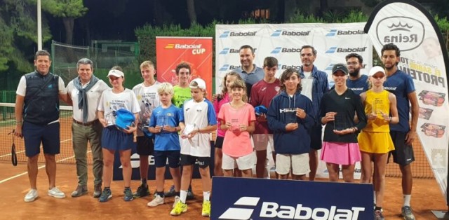 Darío Ruiz y Carmen Muñoz ganan los torneos infantiles de la Copa Babolat en El Palmar 