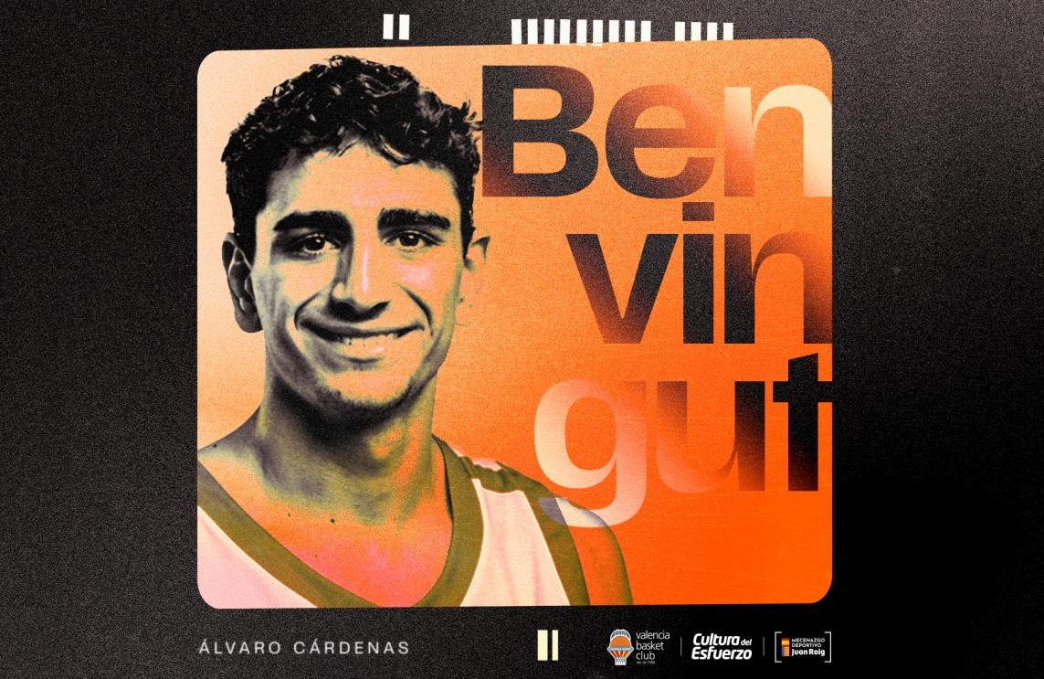 Álvaro Cárdenas, futuro para Valencia Basket