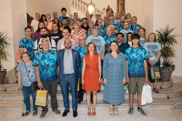 Bienvenida a las delegaciones de los 10 países participantes en el Festival del Viento