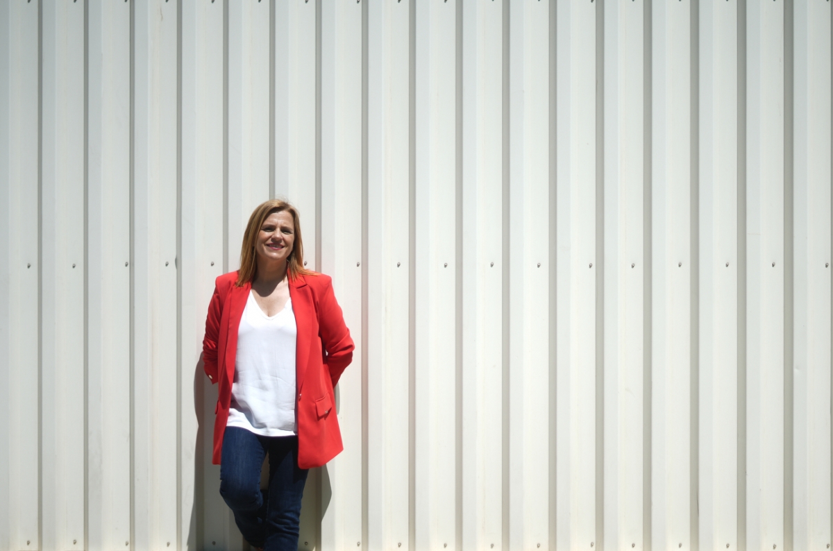 La secretaria general del PSPV en València, Pilar Bernabé. - Foto: EDUARDO MANZANA La secretaria general del PSPV en València, Pilar Bernabé.