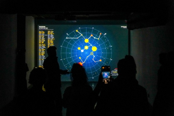 El Centro Cultural de Belgrado acoge por primera vez el proyecto Display-UJI con la exposición 'Mental Staircase'