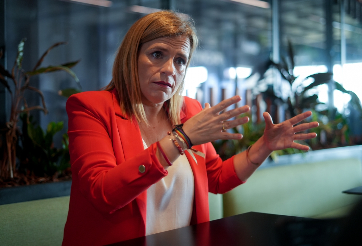 La delegada del Gobierno en la Comunitat Valenciana, Pilar Bernabé. - Foto: EDUARDO MANZANA La delegada del Gobierno en la Comunitat Valenciana, Pilar Bernabé.