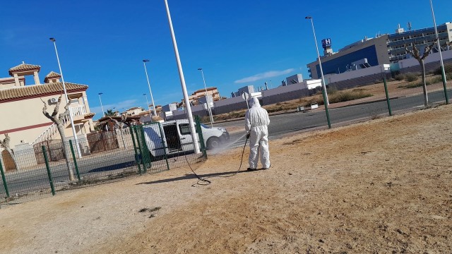 San Pedro refuerza los trabajos de fumigación y control de plagas durante el otoño