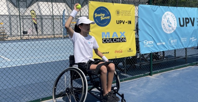 Quico Tur y Jorge Iglesias lucharán por el trofeo final en un I Open AEEPIM con la primera recogepelotas en silla de ruedas