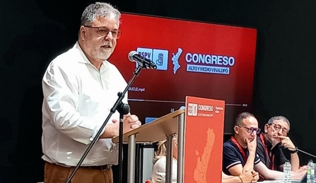 Fulgencio Cerdán revalida su liderazgo en el PSPV-PSOE del Alto y Medio Vinalopó 