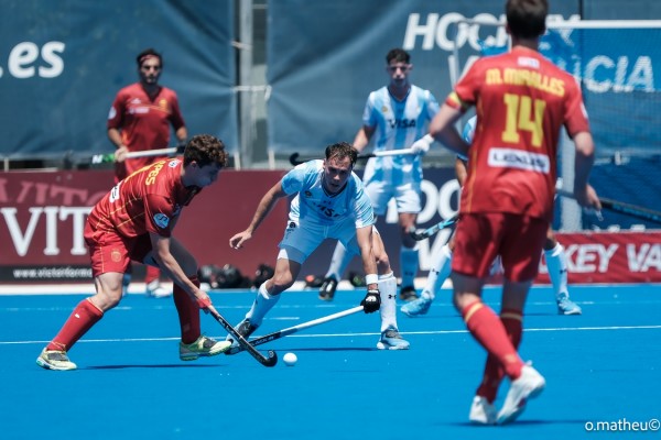 Argentina suma una doble victoria ante España en la Pro League de Valencia
