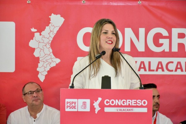 Esther Donate, proclamada primera secretaria general del PSPV-PSOE de la comarca de l’Alacantí 