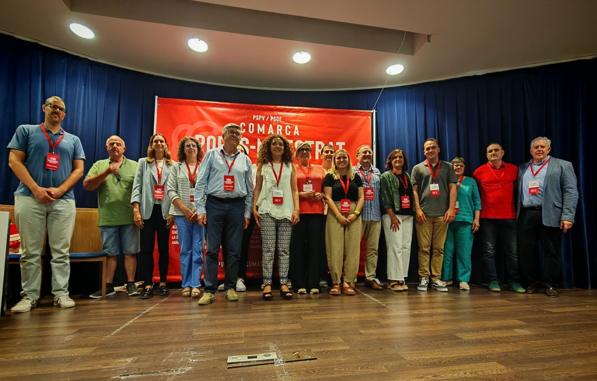 Besalduch revalida el liderazgo del PSPV Ports-Maestrat y prepara la comarca para 