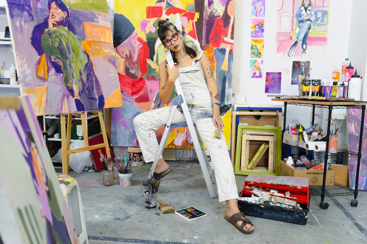 '10.856': pintura figurativa para explorar la cotidianidad urbana 