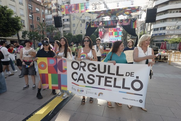 Castelló muestra su compromiso con la igualdad y diversidad en el Día del Orgullo 2025