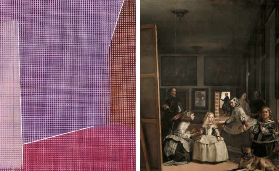 Una de las piezas de Las Meninas comparada con el cuadro de Diego Velázquez 