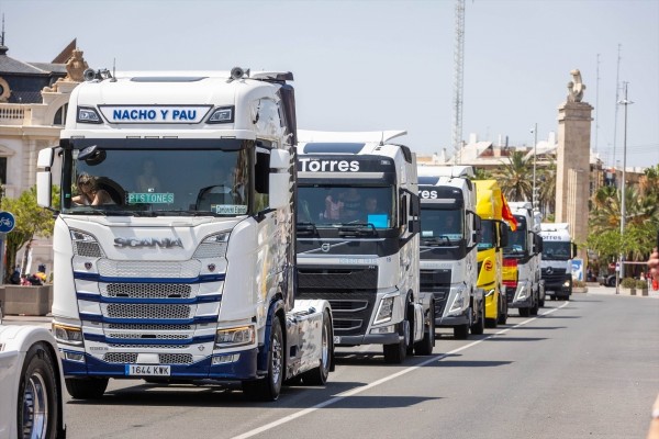 300 cabezas tractoras recorrerán València para recaudar ayudas para los afectados de la Dana en San Cristóbal 
