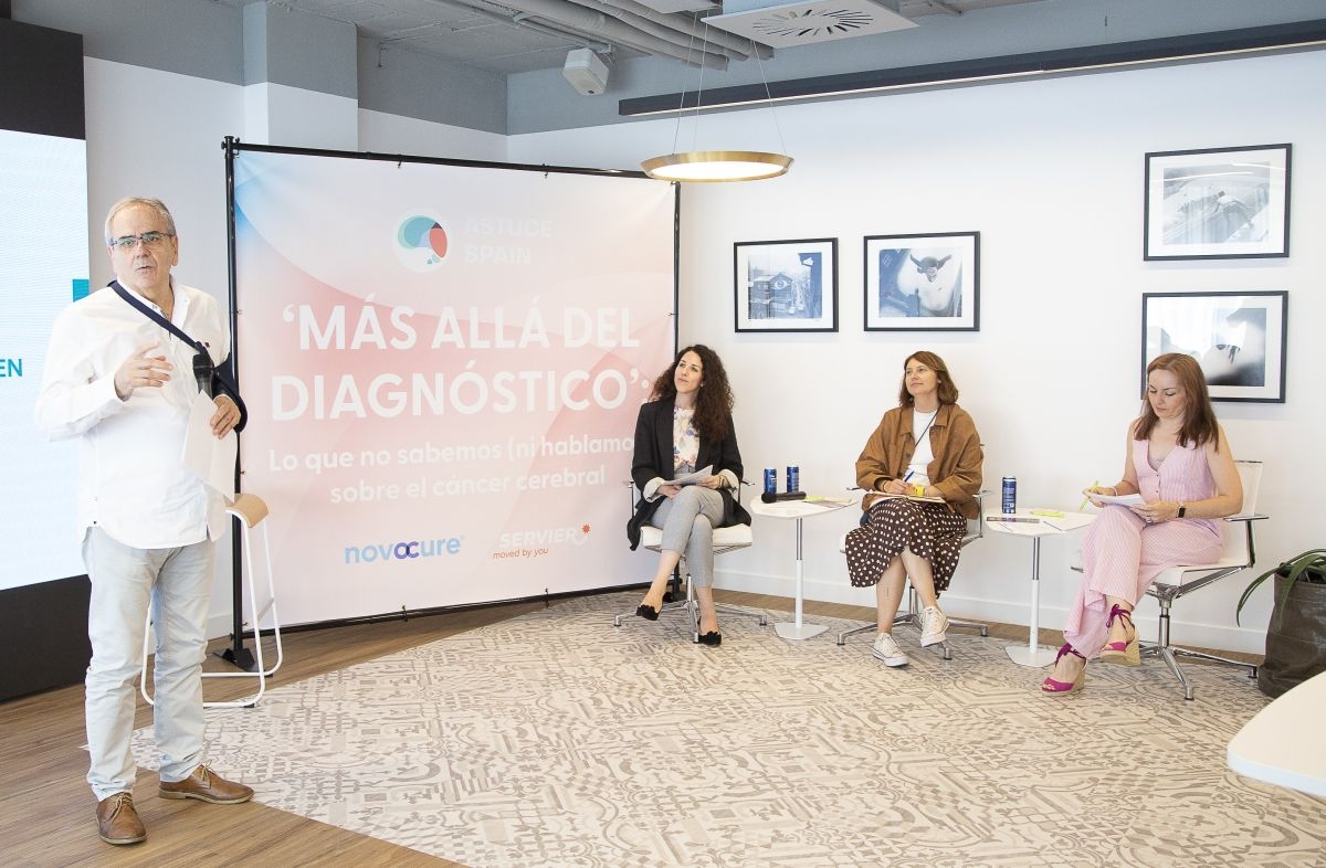 Mesa de pacientes durante el encuentro organizado por ASTUCE Spain. - Foto: ASTUCE Spain