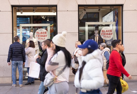 El Black Friday generará 13.925 empleos en Comunitat Valenciana, un 14,6% más que en 2023