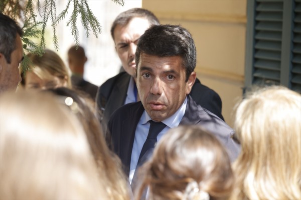 Mazón afea al Gobierno no poner en marcha la comisión mixta de la dana en 8 meses