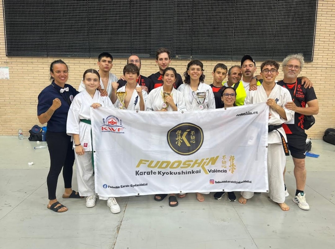 El club de karate valenciano Fudoshin aporta cuatro ganadores en el campeonato nacional celebrado en Zaragoza