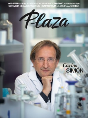 Carlos Simón, portada de junio de la revista Plaza 