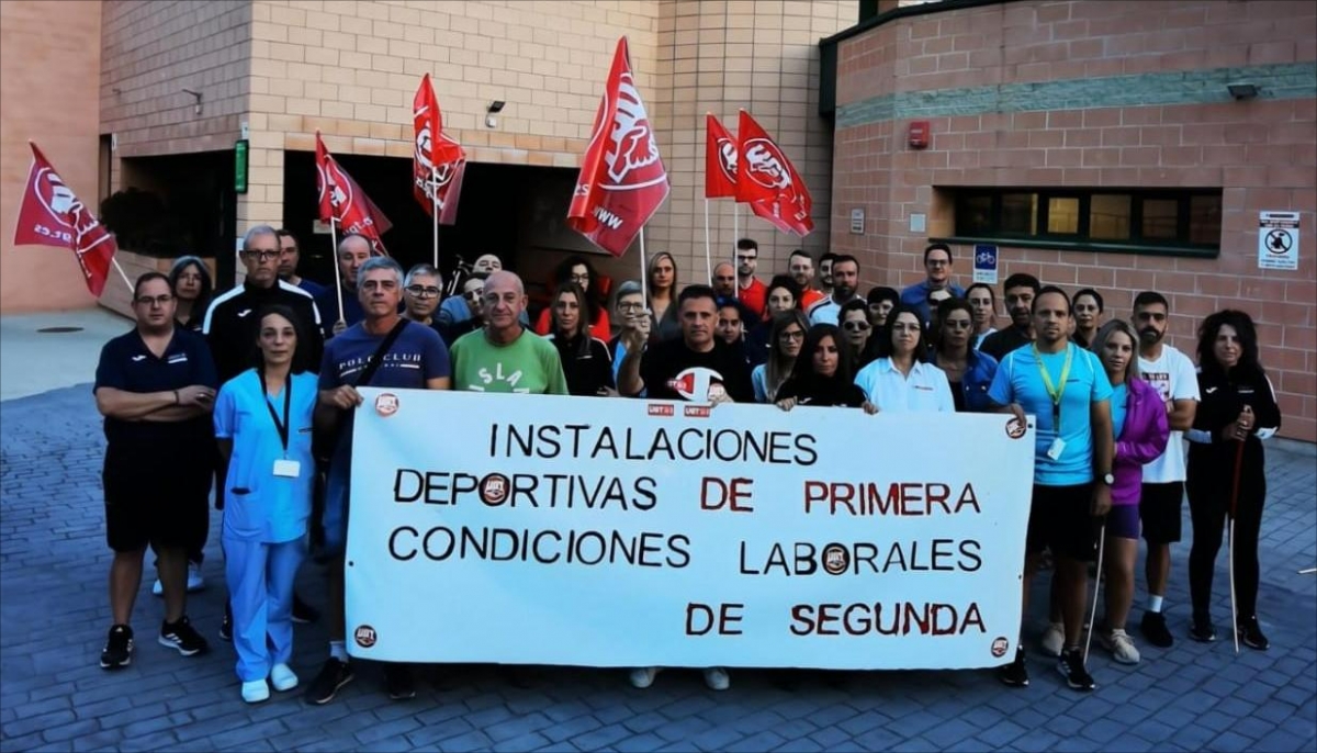 UGT denuncia la discriminación laboral del personal de Deportes de Aspe