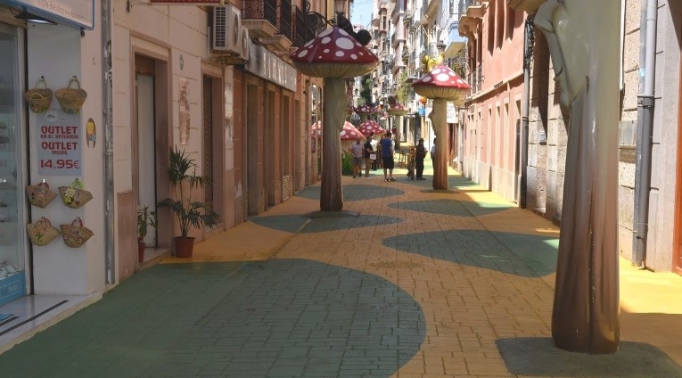 Alicante lanza la reparación de la calle San Francisco: 'lavado de cara' por 111.000 euros