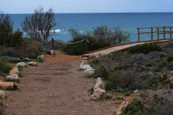 Mejoran las infraestructuras de uso público del Parque Regional de Calblanque para garantizar la seguridad y accesibilidad