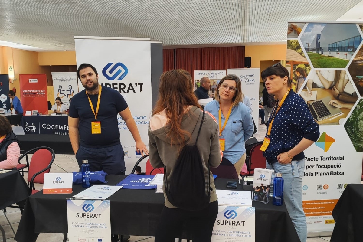 Nules mostra el seu programa propi d'inclusió social al Fòrum d'Ocupació celebrat a la localitat