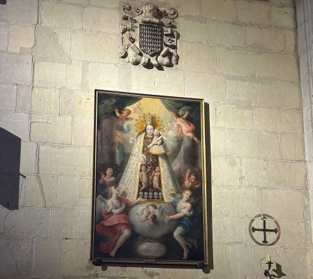 El Ayuntamiento de Elche restaura una obra del siglo XVIII de Vergara que estaba en Santa María