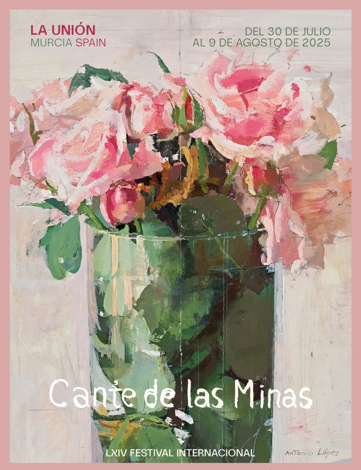 Cartel del Cante de las Minas de Antonio López - Cartel del Cante de las Minas de Antonio López