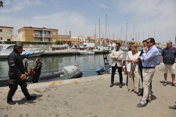 Doce cámaras de seguridad y nuevo alumbrado para proteger el puerto de Cabo de Palos