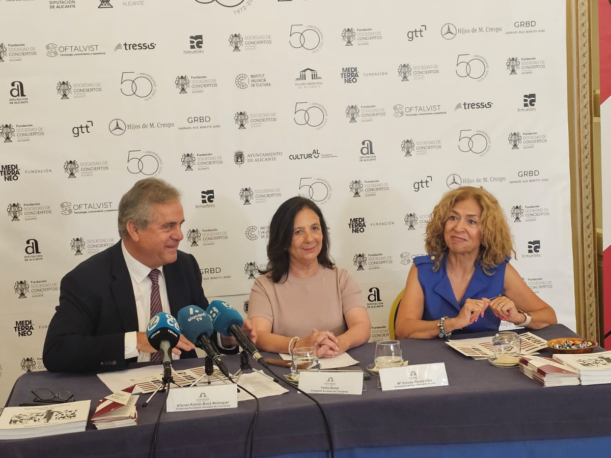 Presentación de la temporada 2025/2026 de la Sociedad de Conciertos de Alicante - Presentación de la temporada 2025/2026 de la Sociedad de Conciertos de Alicante
