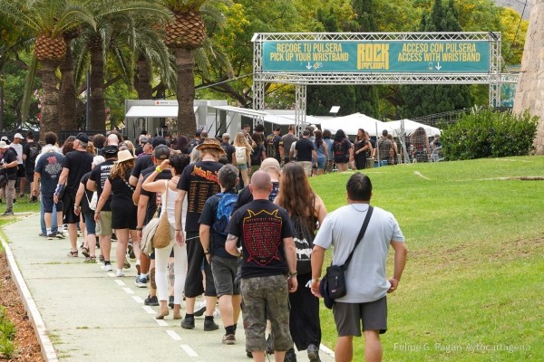 Estas son las calles y aparcamientos que se cerrarán por el montaje del recinto para el Rock Imperium en Cartagena