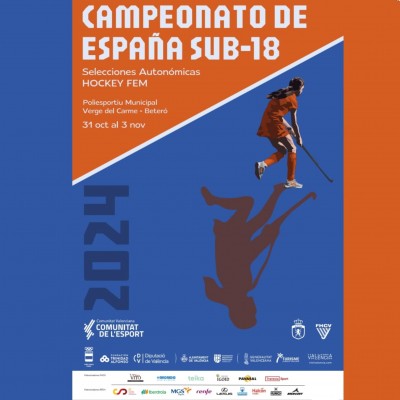 El Campeonato de España de Hockey de Selecciones Autonómicas Sub-18 llega a Valencia