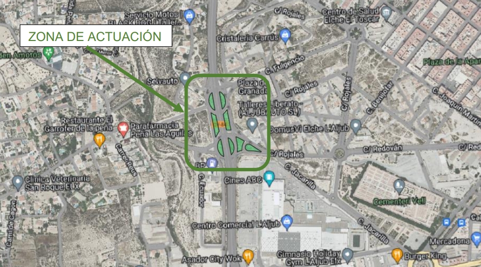 Zona de actuación - - AP Zona de actuación -