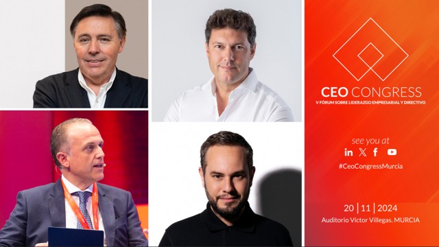 El CEO Congress Murcia refuerza su programa con Ricardo Alonso (Día), Gregorio Jiménez (Burger King) y... un ilusionista