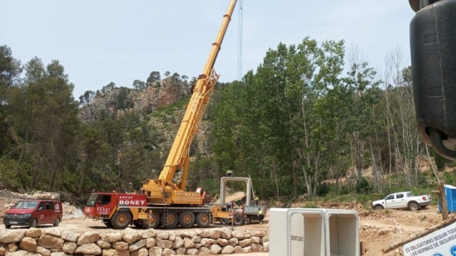 La reconstrucción de los puentes de Sinarcas incluirá mejoras ante meteorología extrema tras la Dana