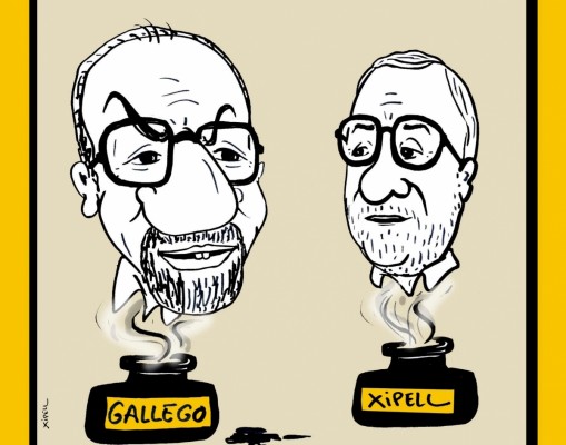 Dos referentes de la viñeta gráfica en coloquio en la sala San Miguel: Gallego y Xipell, en diálogo