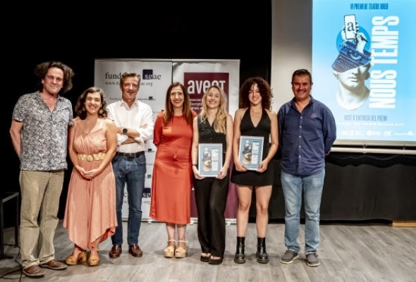 Beatriu Casanova gana el VI Premi de Teatre Breu 'Nous Temps'