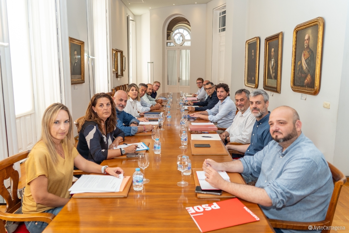 Reunión en el Palacio Consistorial