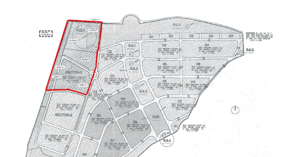 Sector III del Plan Parcial CJ-5 - - AP Sector III del Plan Parcial CJ-5 -