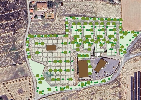 Los campings de Elche, suma y sigue: proyectan uno con 54 cabañas y 110 parcelas en Torrellano