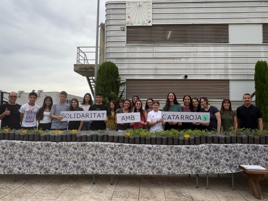 Una donación de 1.200 árboles a Catarroja, el proyecto del alumnado de biología de un instituto de Canals