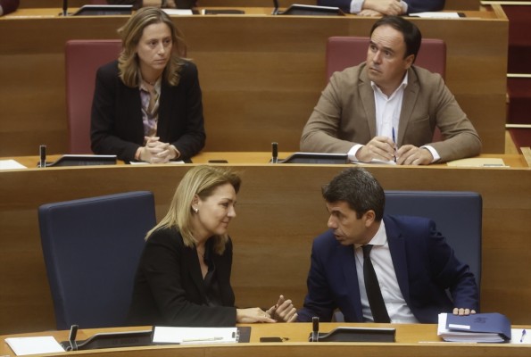 El pleno de Les Corts pide la tramitación urgente del FLA extraordinario con los votos del PP y Vox
