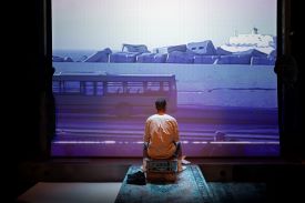 La obra '14.4', de Juan Diego Botto, Peris-Mencheta y Younoussi, llega este viernes al Teatre Arniches