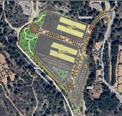 Calp saca a licitación las obras de adecuación de la parcela para los módulos del IES  