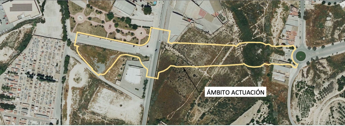 Aspe impulsa la última fase de la Ronda Sur con un proyecto de más de 1,3 millones de euros